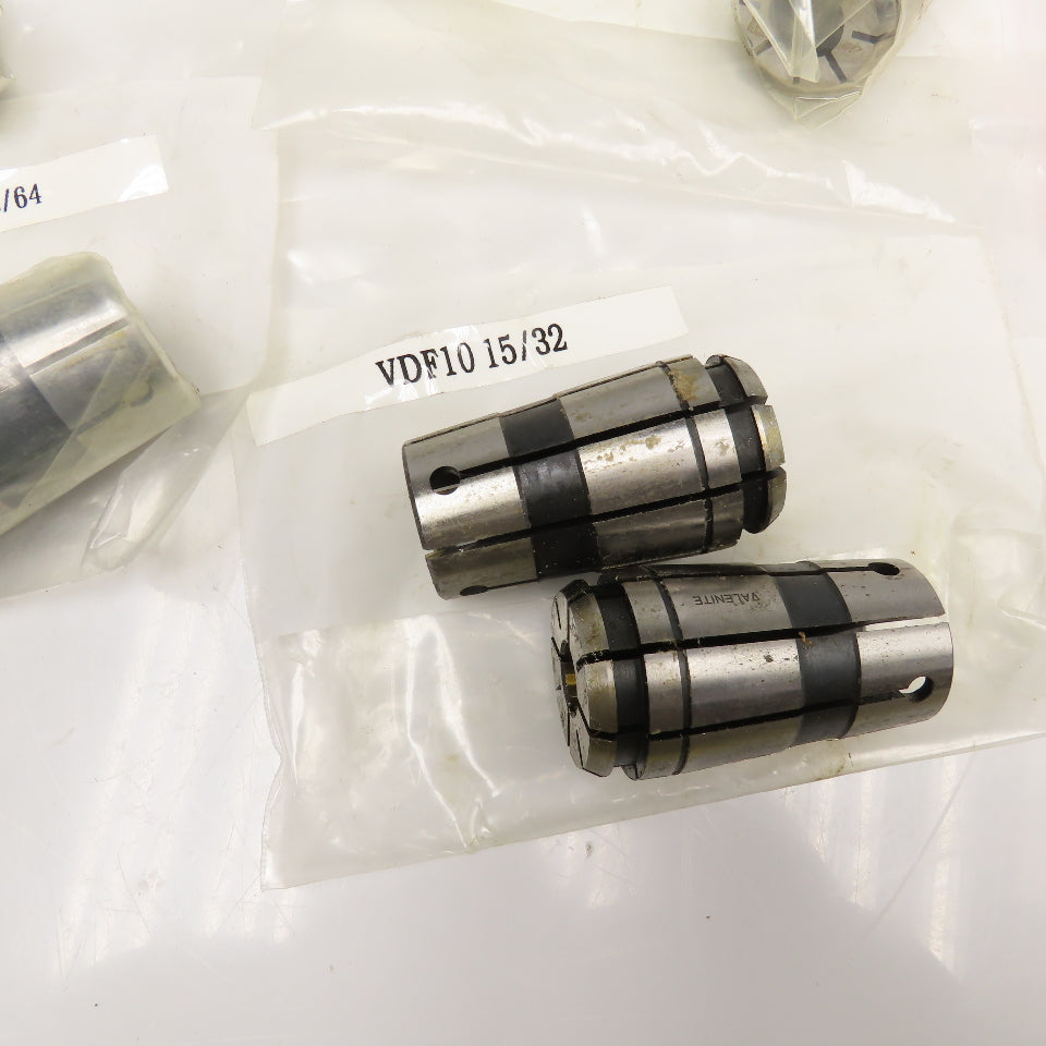 VDF10 (TG100) Spring Collet Mixed Lot Of 15