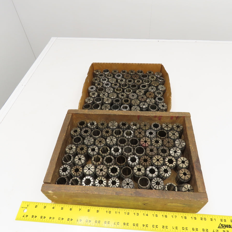 VDF10 (TG100) Spring Collet Huge USED Mixed Lot Of 140