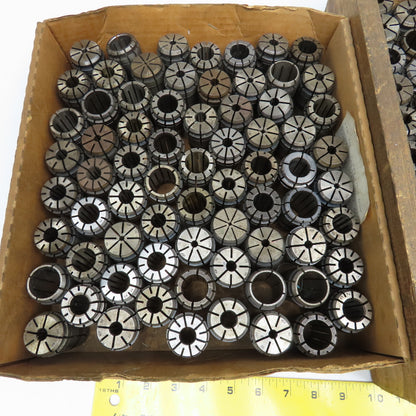 VDF10 (TG100) Spring Collet Huge USED Mixed Lot Of 140