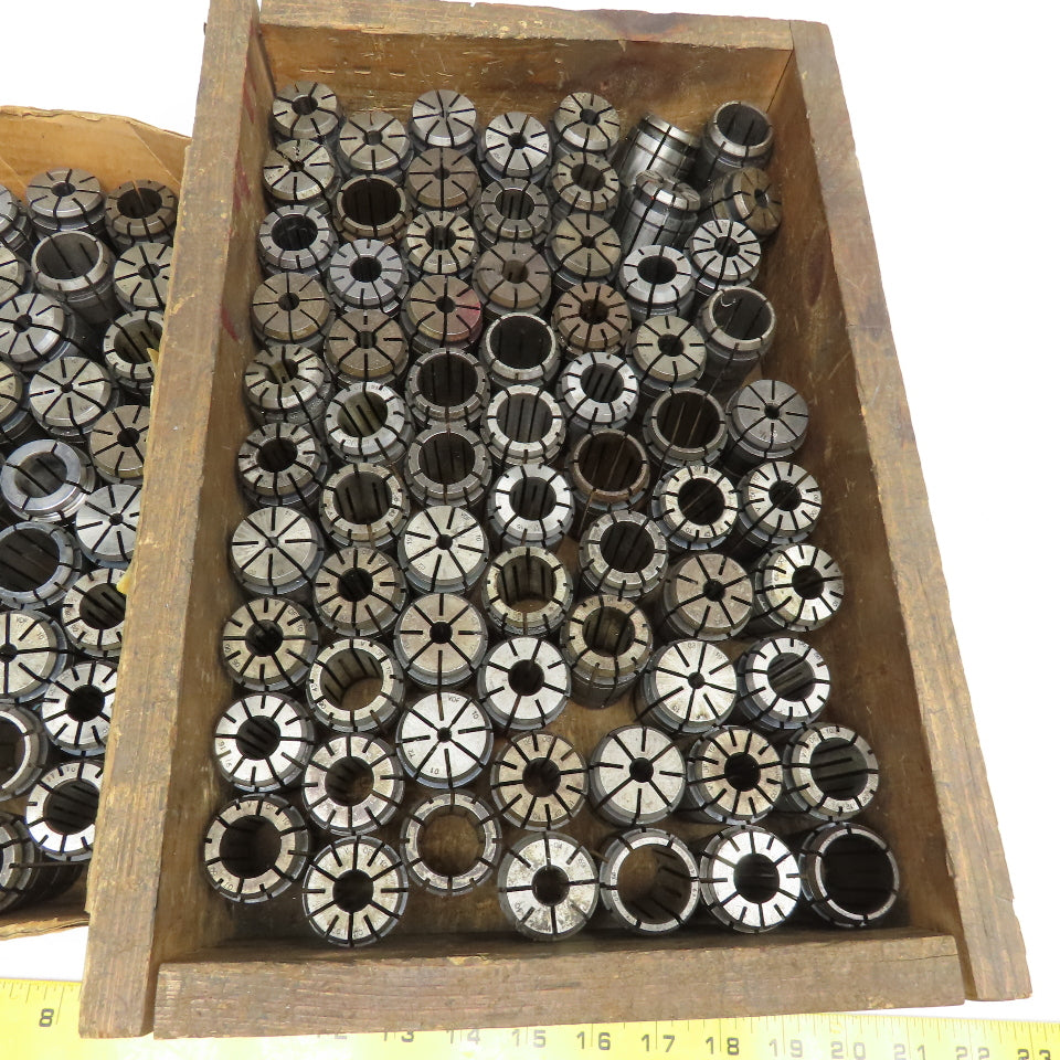 VDF10 (TG100) Spring Collet Huge USED Mixed Lot Of 140
