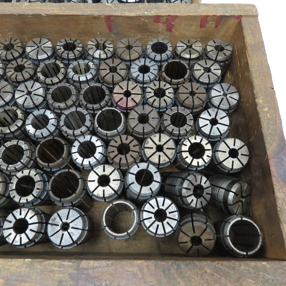 VDF10 (TG100) Spring Collet Huge USED Mixed Lot Of 140