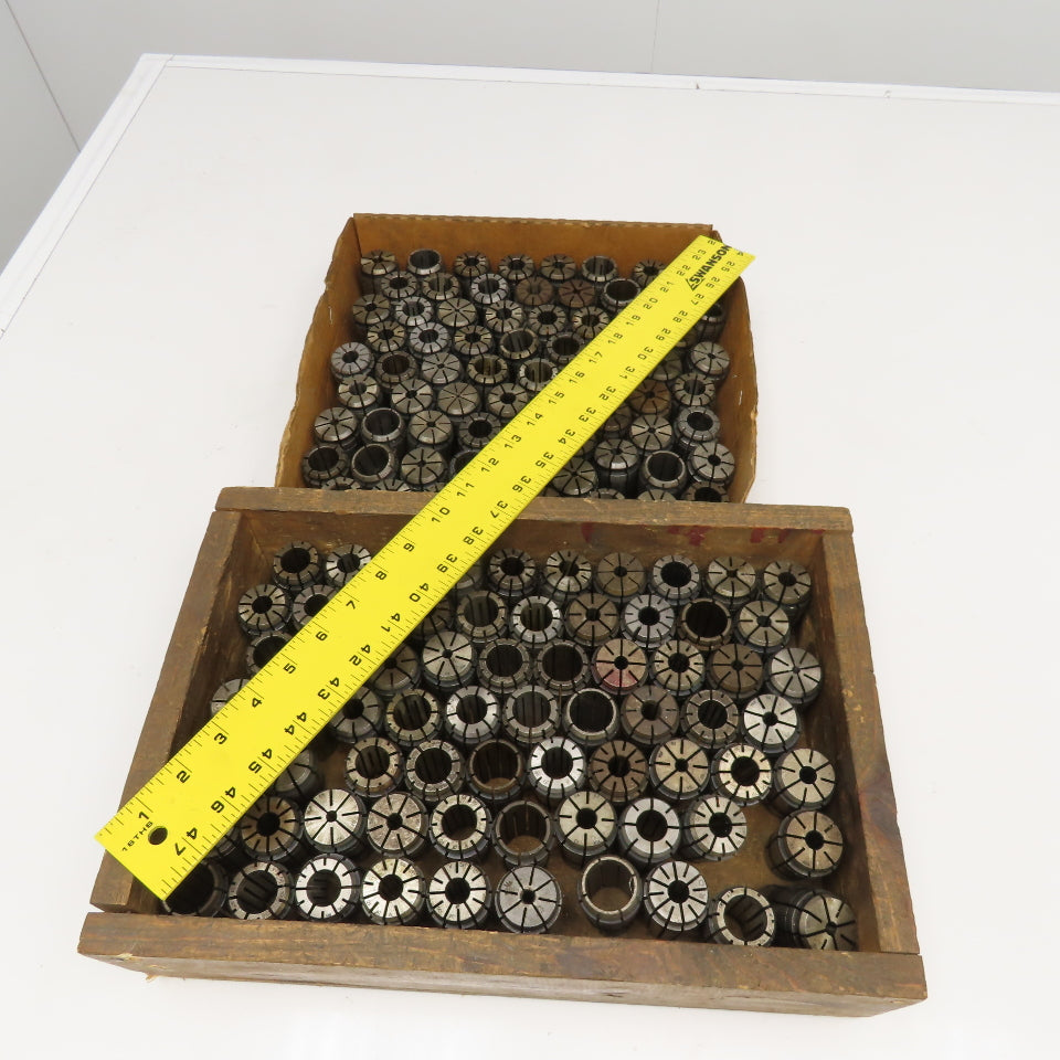 VDF10 (TG100) Spring Collet Huge USED Mixed Lot Of 140
