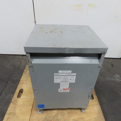 Fedral Pacific T43T30E 30kVA Transformer 480V pri 240/120V Sec 3Ph 60Hz Tested