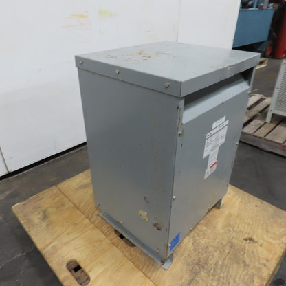 Fedral Pacific T43T30E 30kVA Transformer 480V pri 240/120V Sec 3Ph 60Hz Tested
