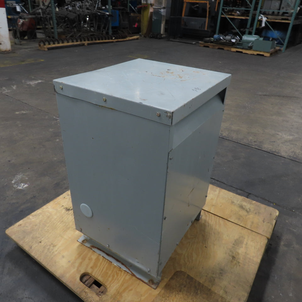 Fedral Pacific T43T30E 30kVA Transformer 480V pri 240/120V Sec 3Ph 60Hz Tested