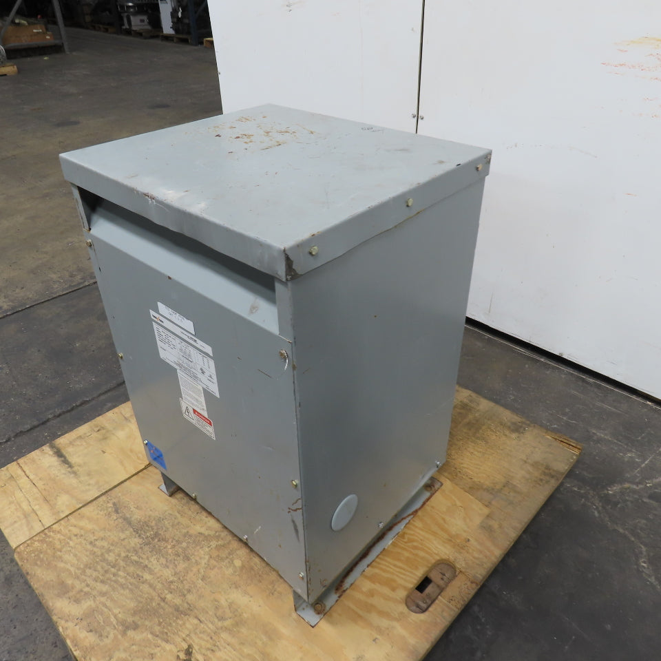 Fedral Pacific T43T30E 30kVA Transformer 480V pri 240/120V Sec 3Ph 60Hz Tested