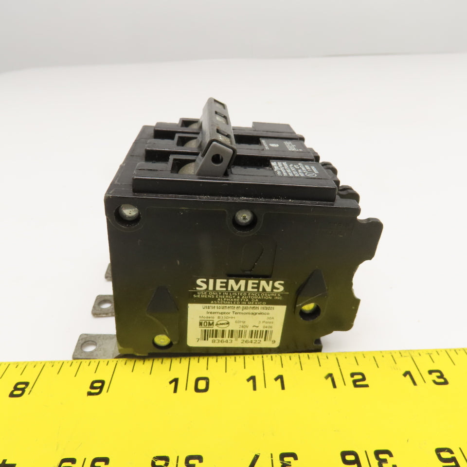 Siemens Type HBL 30A 3 Pole Circuit Breaker 240V