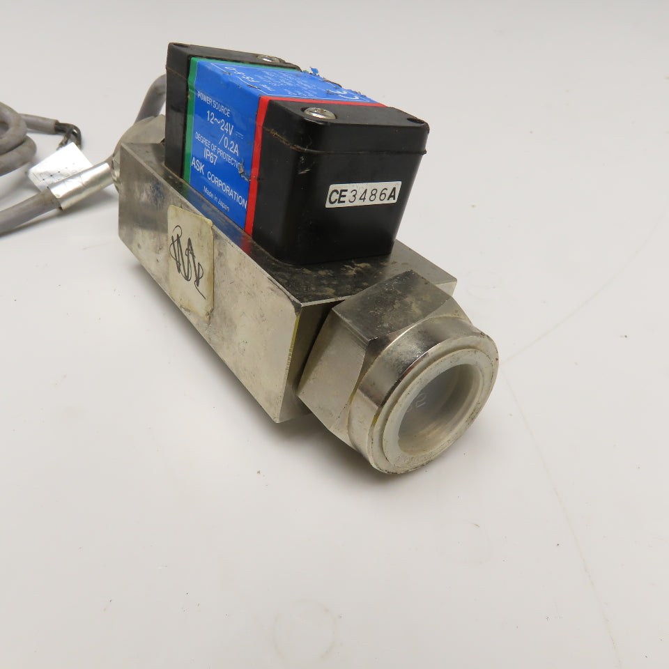 ASK FS-6-O Hydraulic Flow Sensor 3/4" NPT 5-50L/min 12-24VDC