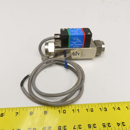 ASK FS-6-O Hydraulic Flow Sensor 3/4" NPT 5-50L/min 12-24VDC
