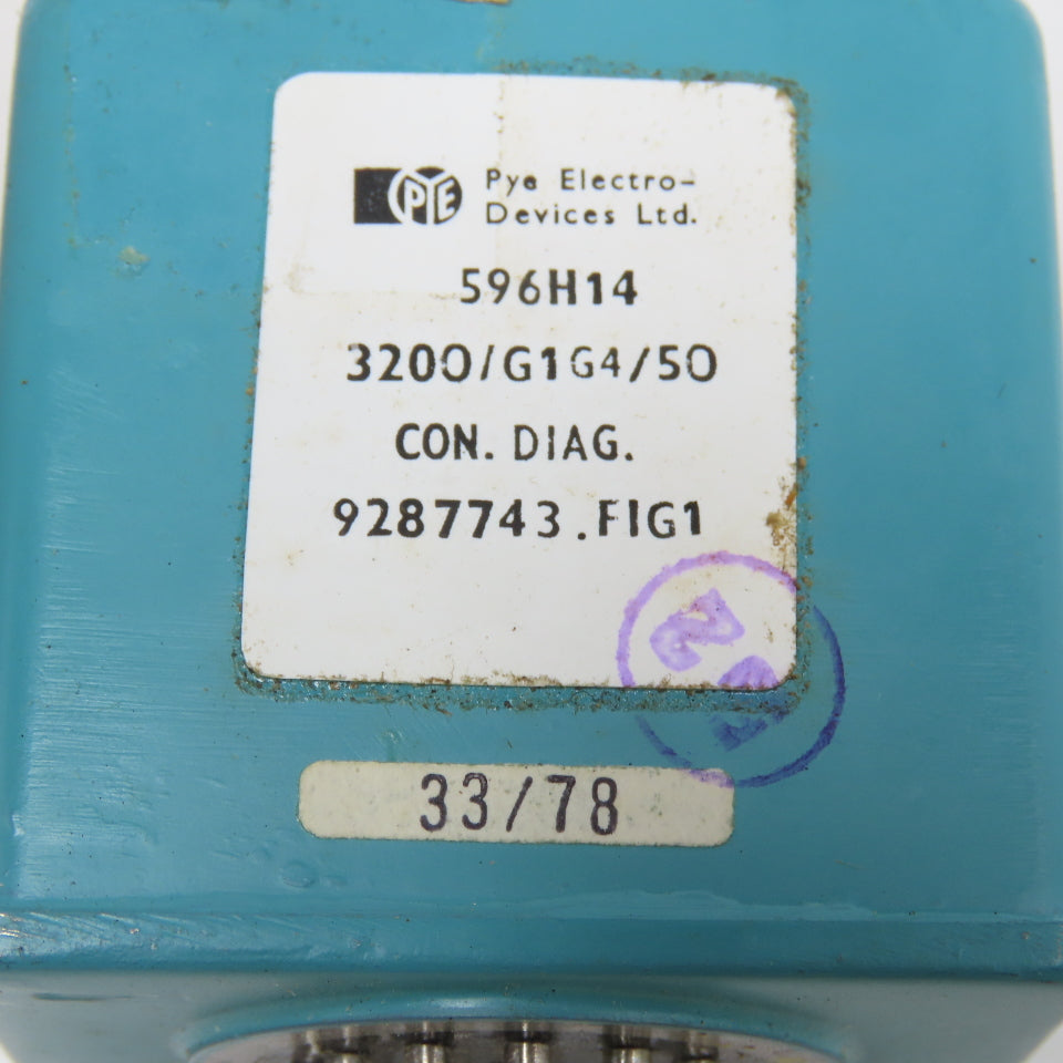 Pye Electro-Devices 596H14 3200/G1G4/50 Relay
