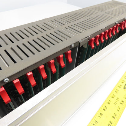 Schleicher PDPS 20 PLC Rack Chassis W/ Cards