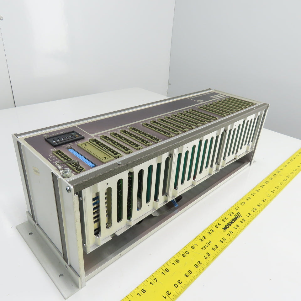 Schleicher PDPS 20 PLC Rack Chassis W/ Cards