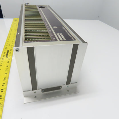 Schleicher PDPS 20 PLC Rack Chassis W/ Cards