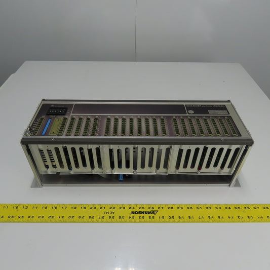 Schleicher PDPS 20 PLC Rack Chassis W/ Cards