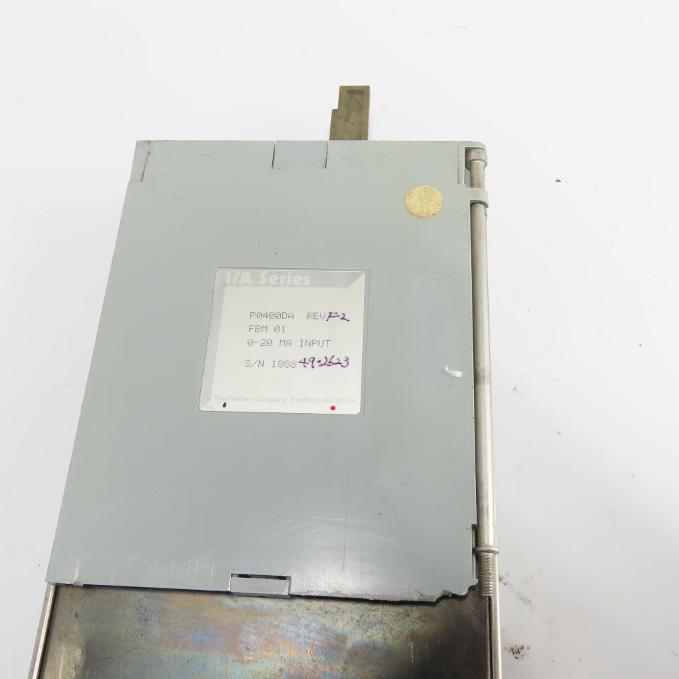 Foxboro P0400DA Rev. F-2 DC Analog Input Module