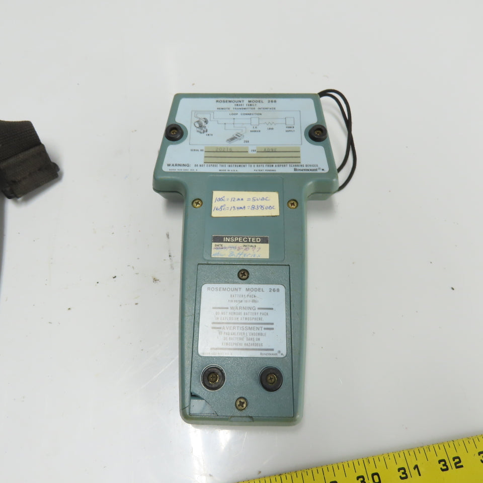 Rosemount Model 268 Remote Transmitter Interface