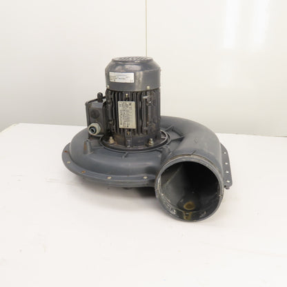 Techtop TM 801-2 Booster Fan Centrifugal Blower 1HP 480V 3Ph 60Hz 3410 RPM