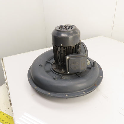 Techtop TM 801-2 Booster Fan Centrifugal Blower 1HP 480V 3Ph 60Hz 3410 RPM