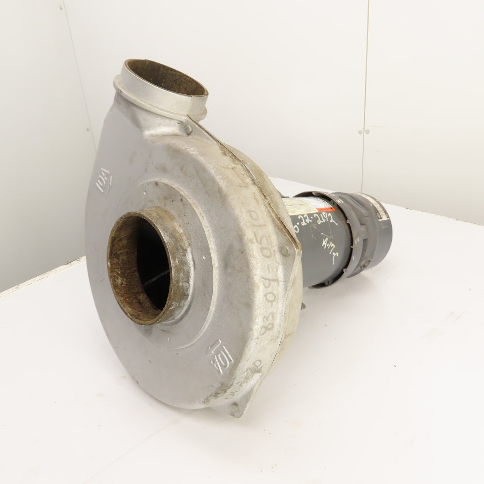 US Motors 10A Aluminum Centrifugal Blower 1.5HP 230/460V 3Ph 60Hz 3450 RPM