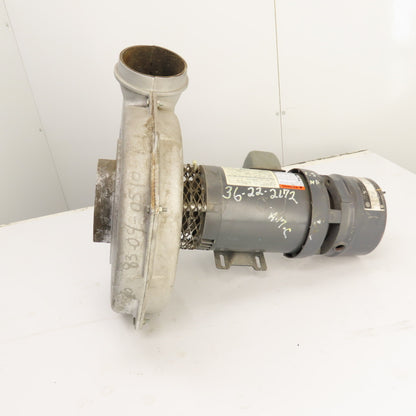 US Motors 10A Aluminum Centrifugal Blower 1.5HP 230/460V 3Ph 60Hz 3450 RPM