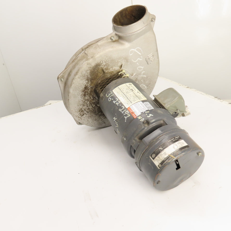 US Motors 10A Aluminum Centrifugal Blower 1.5HP 230/460V 3Ph 60Hz 3450 RPM