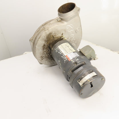 US Motors 10A Aluminum Centrifugal Blower 1.5HP 230/460V 3Ph 60Hz 3450 RPM