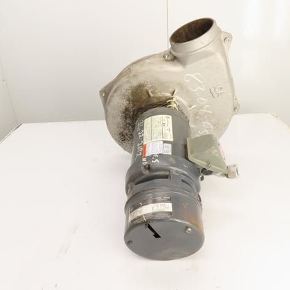 US Motors 10A Aluminum Centrifugal Blower 1.5HP 230/460V 3Ph 60Hz 3450 RPM