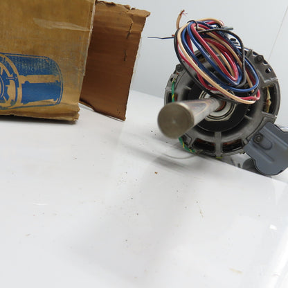 Magnetek DE3G111N 1/6HP Dual Shaft Electric Motor 1Ph 115V 2.7A 1/2" Shaft