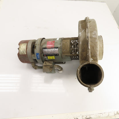 US Motors Aluminum Centrifugal Blower 1.5HP 230/460V 3Ph 60Hz 3495 RPM