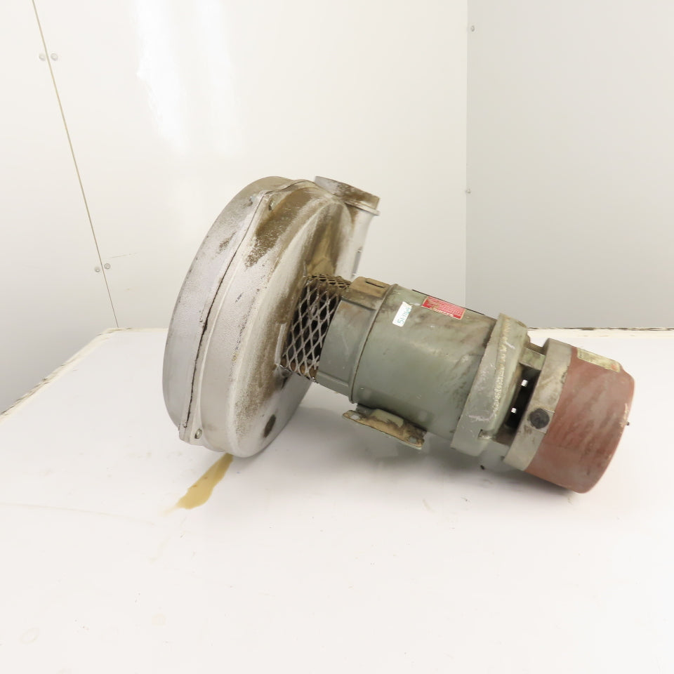 US Motors Aluminum Centrifugal Blower 1.5HP 230/460V 3Ph 60Hz 3495 RPM