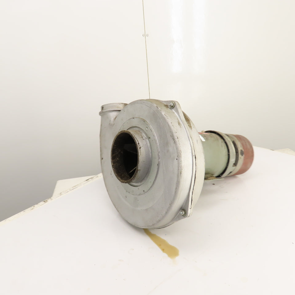 US Motors Aluminum Centrifugal Blower 1.5HP 230/460V 3Ph 60Hz 3495 RPM