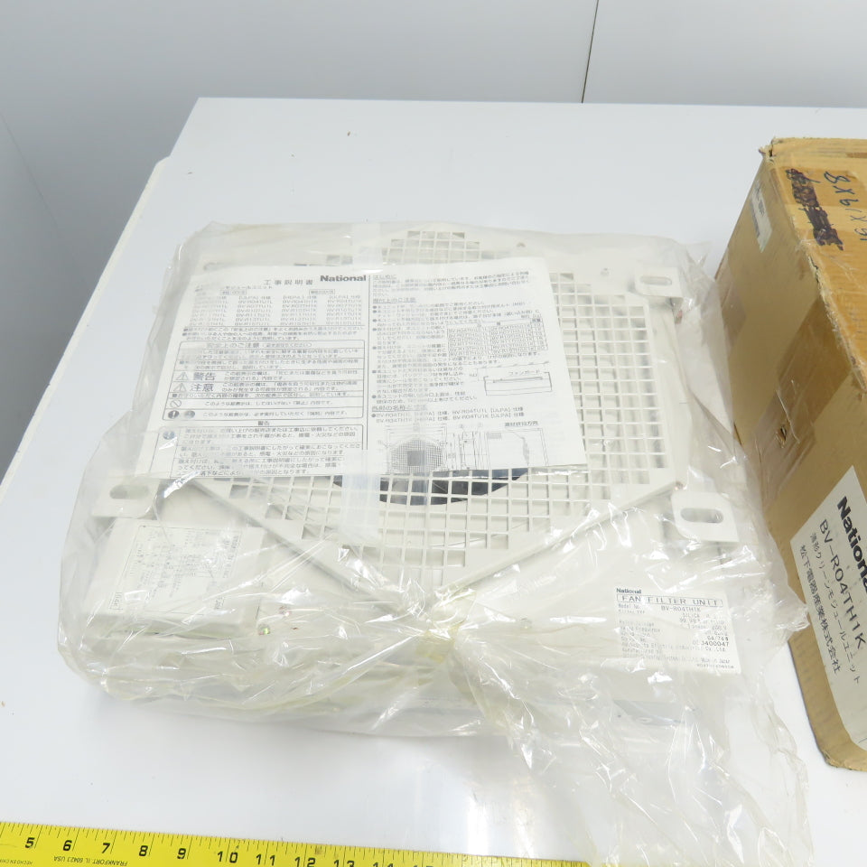 National BV-R04TH1K Fan And Filter Unit 200V 1Ph 50/60Hz NEW