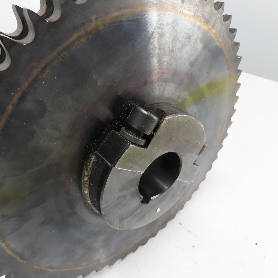 CKS OUC-1249-02 Double Strand Roller Chain Sprocket 52-Tooth 2-3/16" Bore
