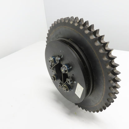 CKS OUC-1249-02 Double Strand Roller Chain Sprocket 52-Tooth 2-3/16" Bore