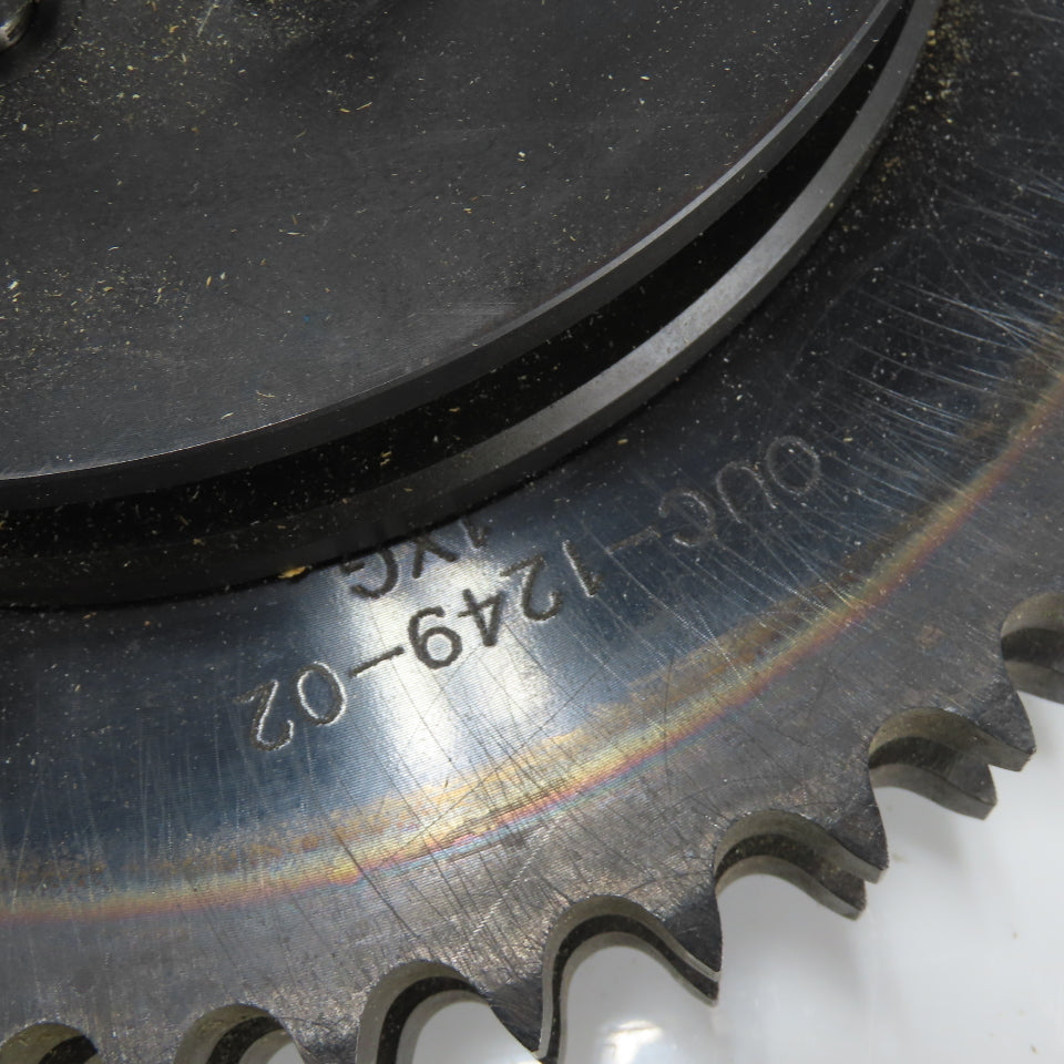CKS OUC-1249-02 Double Strand Roller Chain Sprocket 52-Tooth 2-3/16" Bore