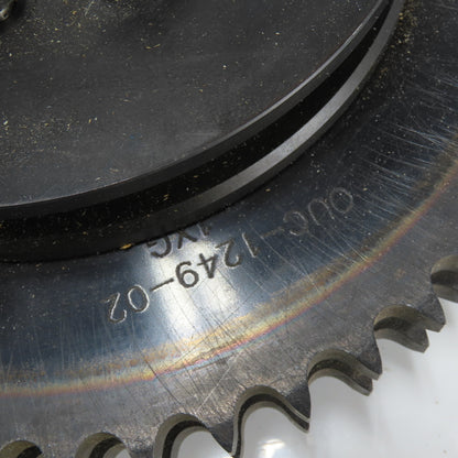 CKS OUC-1249-02 Double Strand Roller Chain Sprocket 52-Tooth 2-3/16" Bore