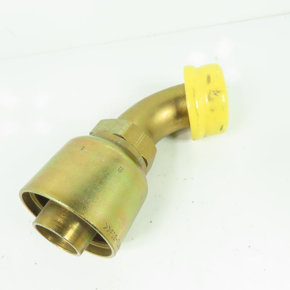 Parker R12-FL8A 1" ID x 2" Flange Hydraulic Elbow Fitting