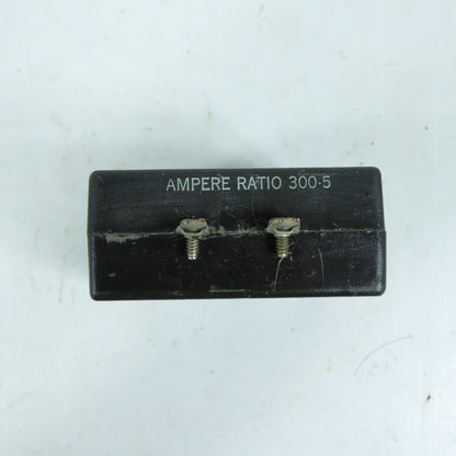 Furnas Electric D52073 Current Transformer 300:5 Ampere Ratio 50-60 Cycles