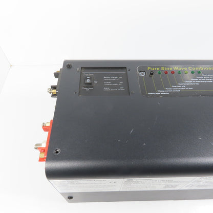 Sigineer APC3012D 3000W 12V To 120/240V 1PH Pure Sine Wave Inverter Charger 80A