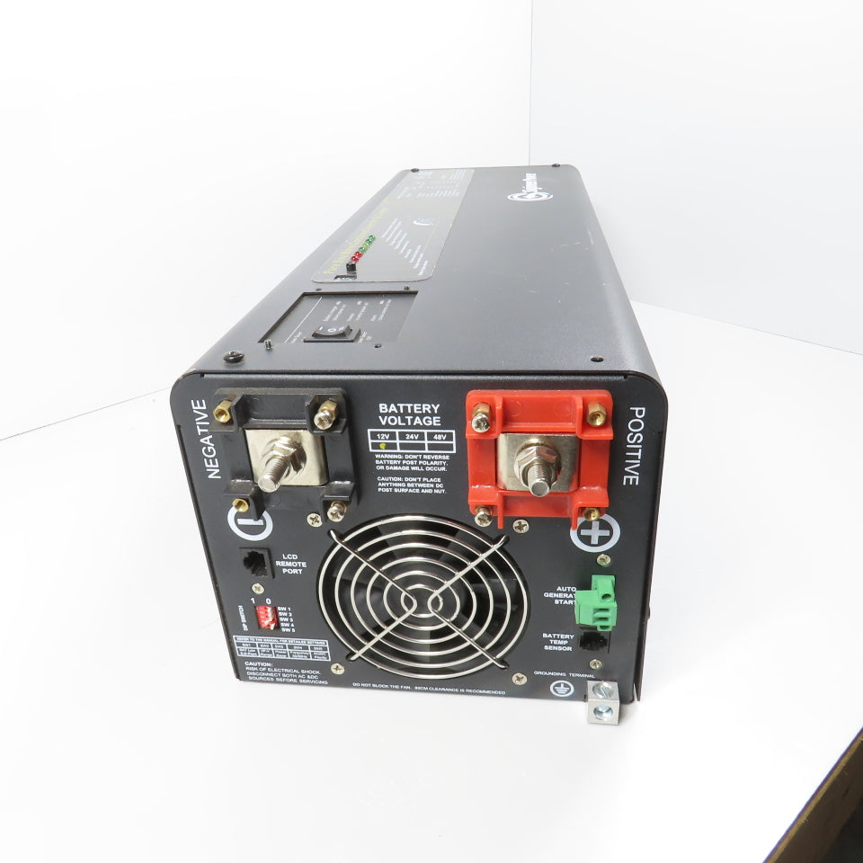 Sigineer APC3012D 3000W 12V To 120/240V 1PH Pure Sine Wave Inverter Charger 80A