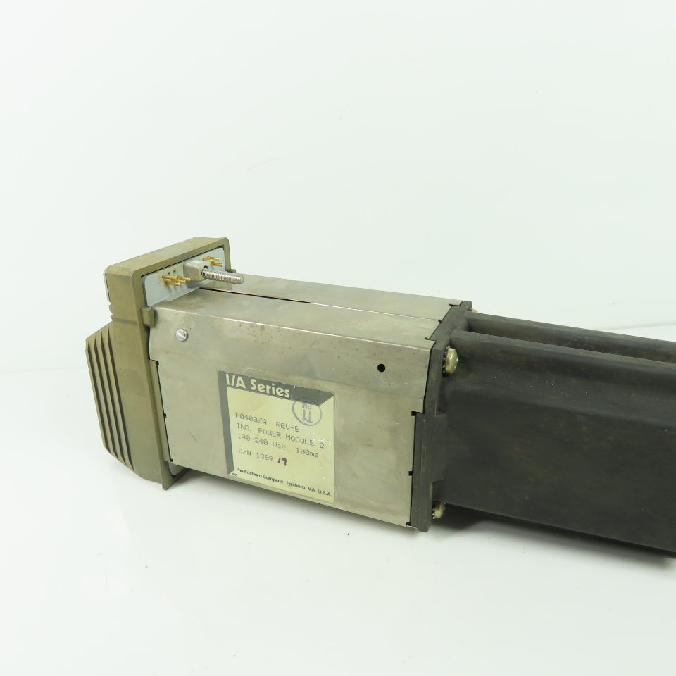 Foxboro P0400ZA I/A Series Power Supply Module 2 Rev E 100-240VAC 100ms