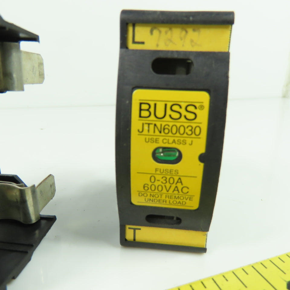 Buss JTN60030 Fuse Holder Class J 0-30A 600VAC Lot of 5