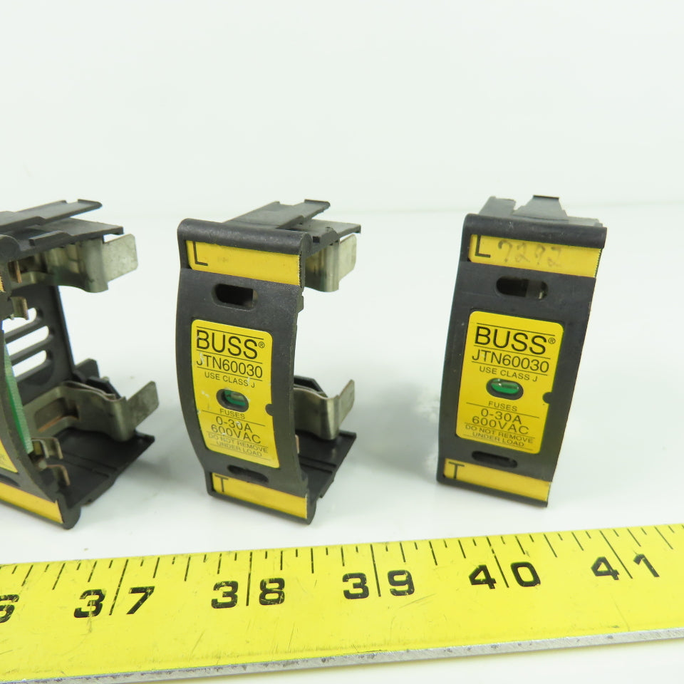 Buss JTN60030 Fuse Holder Class J 0-30A 600VAC Lot of 5