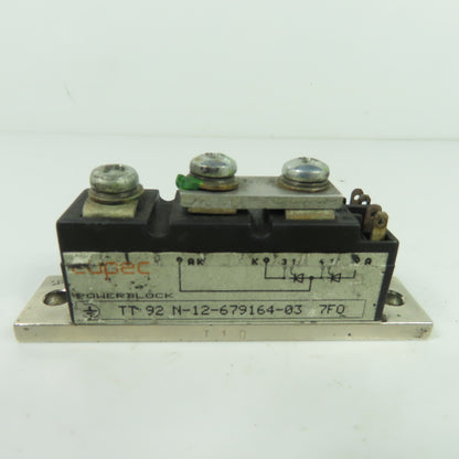 Eupec TT 92 N-12-679164-03 Power Block Module