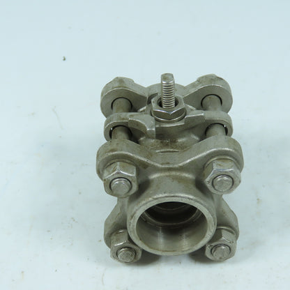 Jamesbury 3C-3600MT-3 3/4" Stainless Steel Socket Weld Ball Valve 1000CWP CF8M