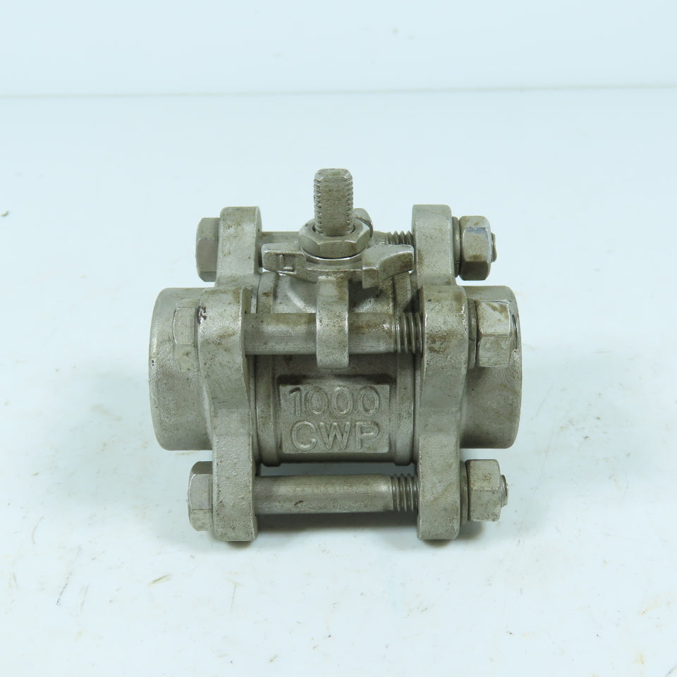 Jamesbury 3C-3600MT-3 3/4" Stainless Steel Socket Weld Ball Valve 1000CWP CF8M