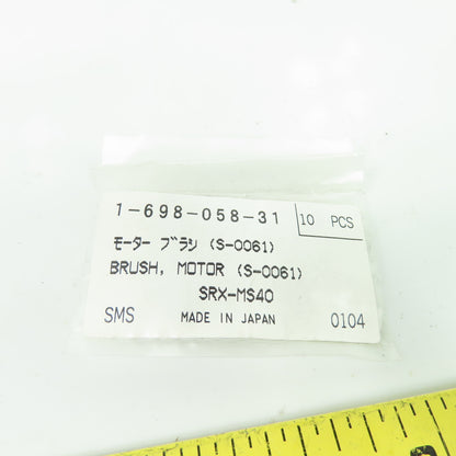SMS 1-698-058-31 SRX-MS40 Motor Brush Lot Of 10