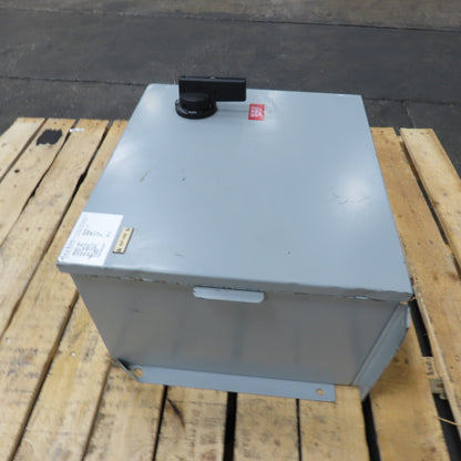 Daykin GNTD-5 5000VA Transformer Disconnect 480V 10.5A Pri 120V 42A Sec