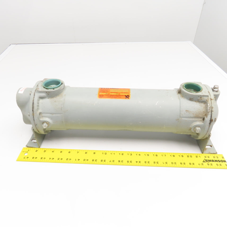 Young SSF-502-ER-2P 1-1/4", 1-1/2" NPT Shell And Tube Heat Exchanger 400°F