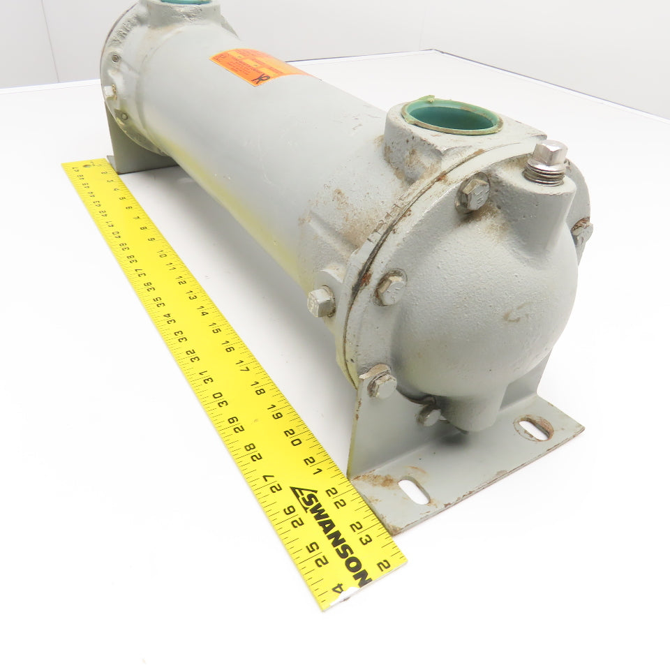 Young SSF-502-ER-2P 1-1/4", 1-1/2" NPT Shell And Tube Heat Exchanger 400°F